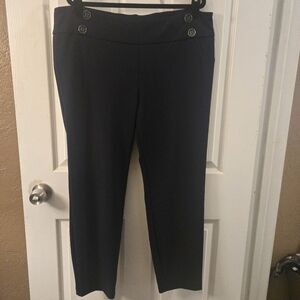 Women's Navy Blue Dress Pants